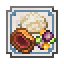 Beef Wellington on Delftware Plate icon