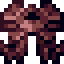 Red Death Worm Chitin Leggings icon
