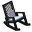 Iron Patio Rocking Chair icon
