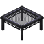 Large Iron Patio Table icon