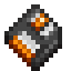Orange Floppy Disk icon