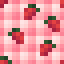 Checkered Pink Strawberry Wallpaper icon