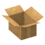 Cardboard Box Open icon