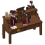 Cluttered Brown Desk icon