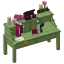 Cluttered Green Desk icon