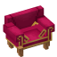 Fuschia Armchair icon