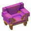 Magenta Armchair icon