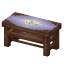 Sewing Table with Tablecloth icon