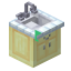 Yellow Sink Counter icon