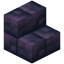 Runic Twisted Rock Brick Stairs icon