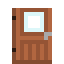 Acacia Barn Glassed Door icon