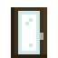Dark Oak Bark Glass Door icon