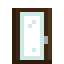 Spruce Bark Glass Door icon