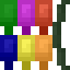 Colorful Decorated Christmas Tree Base icon
