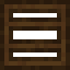 Dark Oak Barred Trapdoor icon