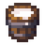 Wooden Bucket of Buffalo Milk icon
