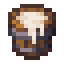 Wooden Bucket of Goat Milk icon