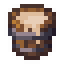 Wooden Bucket of Grain Milk icon