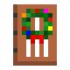 Acacia Door with Multi Lit Wreath icon