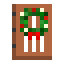 Acacia Door with Lit Wreath icon