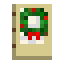 Birch Door with Wreath icon