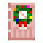 Cherry Door with Multi Lit Wreath icon