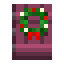 Crimson Door with Lit Wreath icon