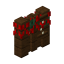 Dark Oak Fence with Lit Garland icon