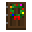 Dark Oak Door with Multi Lit Wreath icon