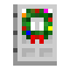Iron Door with Multi Lit Wreath icon