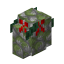 Mossy Cobblestone Wall with Lit Garland (White Lights) icon