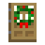 Oak Door with Lit Wreath icon