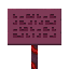 Crimson Sign icon