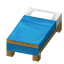 Light Blue Bed icon