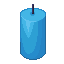 Light Blue Candle icon