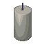 Light Gray Candle icon