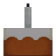 Cake with White Candle icon
