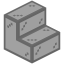 Black Stained Glass Stairs icon