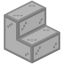 Gray Stained Glass Stairs icon
