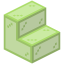 Lime Stained Glass Stairs icon
