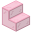 Pink Stained Glass Stairs icon