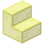 Yellow Stained Glass Stairs icon