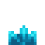 Medium Aquamarine Crystal Bud icon