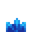 Medium Sapphire Crystal Bud icon