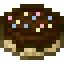 Chocolate Sprinkles Cake icon