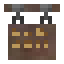 Zebrano Hanging Sign icon