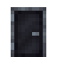 Black Hinged Locometal Door icon