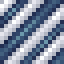 Blue on White Hazard Stripes icon