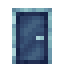 Blue Hinged Locometal Door icon