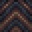 Brown on Black Chevron icon